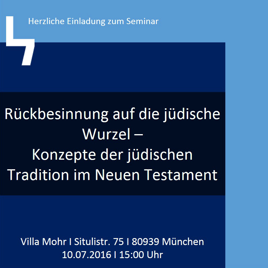 messianische juden jüdische Wurzel Neues testament München