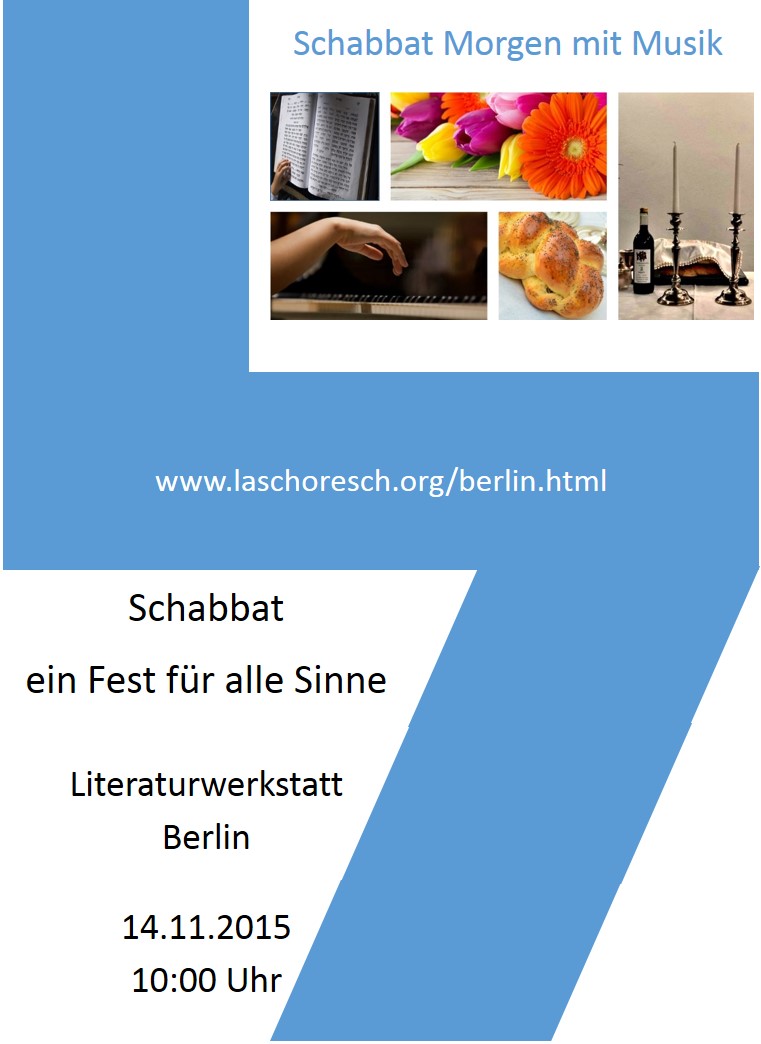 Schabbat der Sinne Jesus Berlin November 2015 messianische Juden